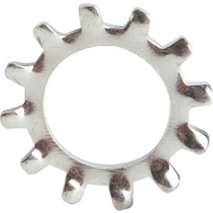 Washer, 5/16" Zinc Finish External Tooth Lock Washer * Will work with 8M