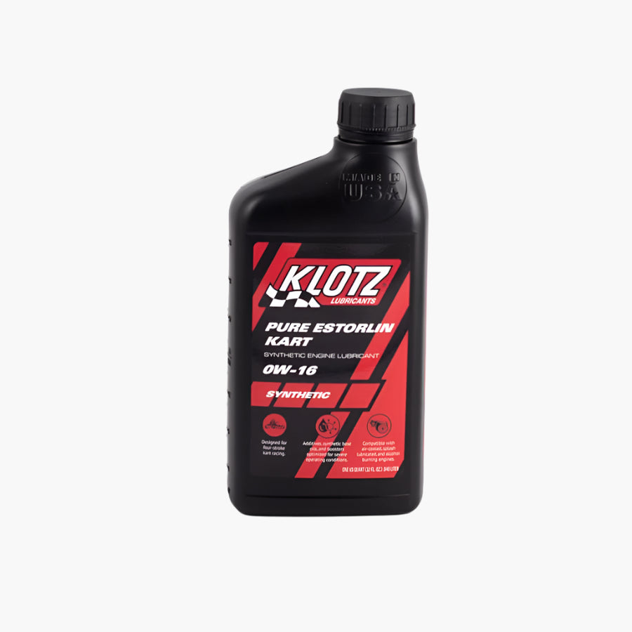 Klotz Pure Estorlin® Kart 4-Stroke Performance Oil - 1 Quart, OW/16