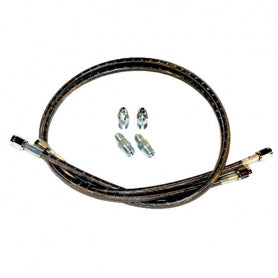 PRC Steel Braided Brake Lines, P/I/SR - 31" / 33 "