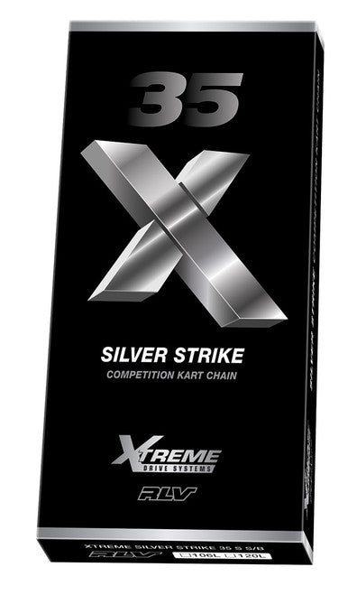 Xtreme #35 106 Link Silver Strike Chain