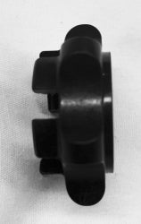 Nut, 5/8" Aluminum Spindle Nut sets, black Anodized.