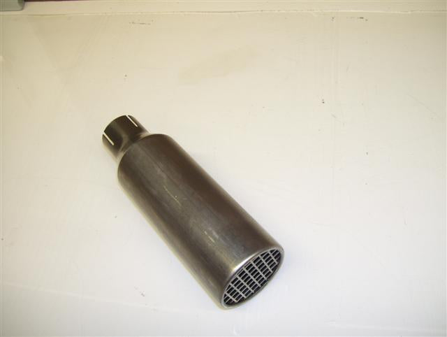 Exhaust Silencer B91XLMO 1-5-16" RLV large square holes