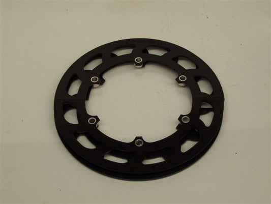 Sprocket guard Aluminum Black 8.5"