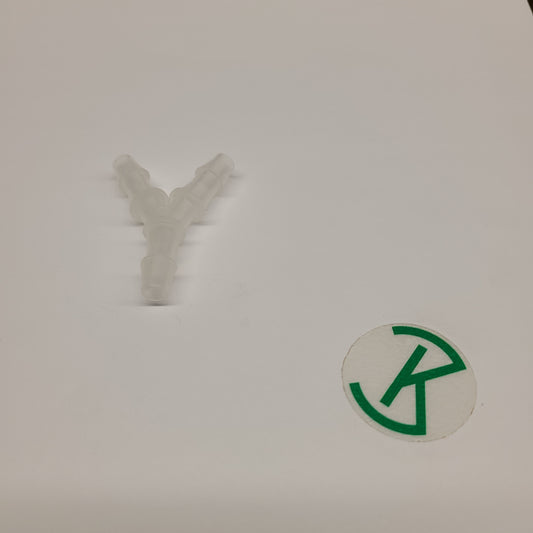 1/4" Fuel Hose Y Connector