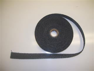 Exhaust Header insulation wrap 1" X 1' Black