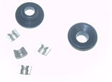 Black Heavy Duty Aluminum Retainers with Keepers for 55lb - 60lb Dual Springs