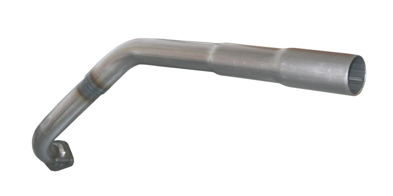 Header, Mini Bike, Dragster GX200, 6.5 OHV, & 212 Predator, RLV CP17 Clone Pipe, Standard D Flange Used on Drag Mini Bikes