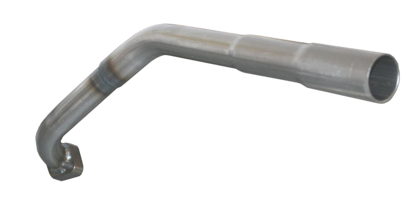 Header, Mini Bike, Dragster GX200, 6.5 OHV, & 212 Predator, Thick Flange Used on Mini Bike Dragsters 3 stage1-1-2"