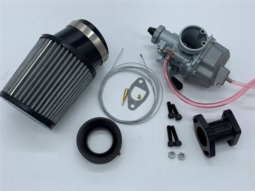 Carburetor Kit, 22mm Mikuni Round Slide, GX200 (GX160), 6.5 Chinese OHV, & 212 Predator