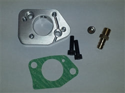 Manifold Kit, 390 Carb to GX200, 6.5 Chinese OHV, & 212 Predator, 15 Degree Mount