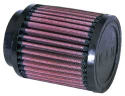 K&N Filter Straight Flange 2.438" I.D. 3.5" x 4"