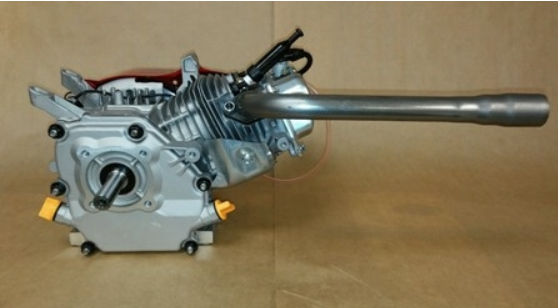 Header, Mini Bike, Single, Side Outlet, GX200, 6.5 OHV, & 212 Predator, Flared End *(1 5-16")