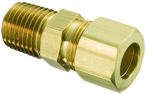 Brake Fitting Straight - 1-8npt 3-16" Tubing