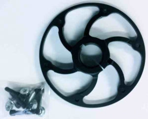 PMI 1-1/4" Aluminum Sprocket Hub (BLACK ANODIZED)