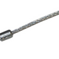 Throttle Cable Stainless w-small barrel 76 inch