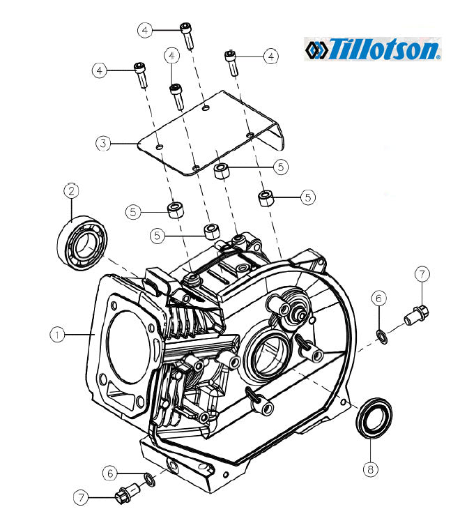 Tillotson 225cc Crankcase Accessories