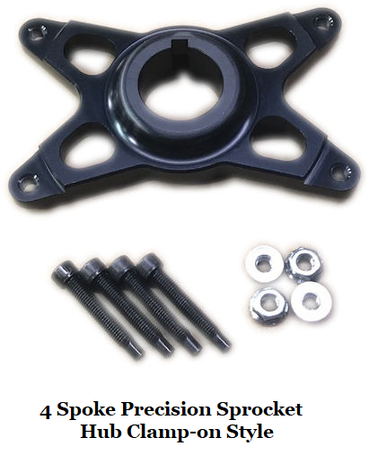 4-Spoke Precision Sprocket Hubs