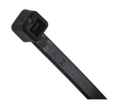 Black UV-Coated Cable Tie 6"