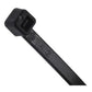 Black UV-Coated Cable Tie 8"