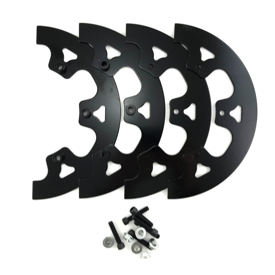 Sprocket guard Aluminum 9"