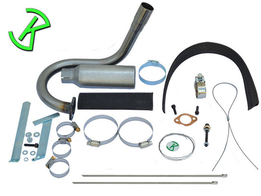 LO206 Exhaust Kit with Sleeve