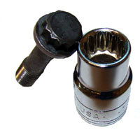 Tool Socket 1-4" 12 point for ARC Rods