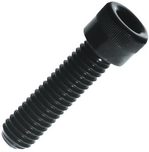 Bolt, 1/4"-20 x 1" Hex Drive Black Oxide Finish Alloy Steel Socket Cap Screw