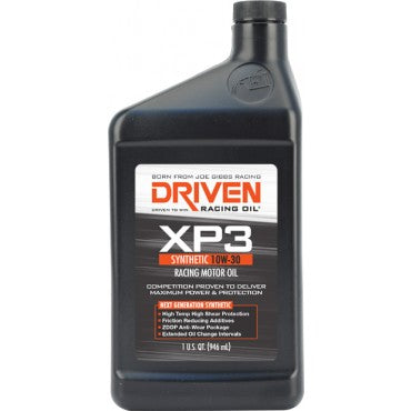 Oil, Joe Gibbs XP3 Jr. Drag Racing Synthetic 10W30 Oil 1 U.S. Quart